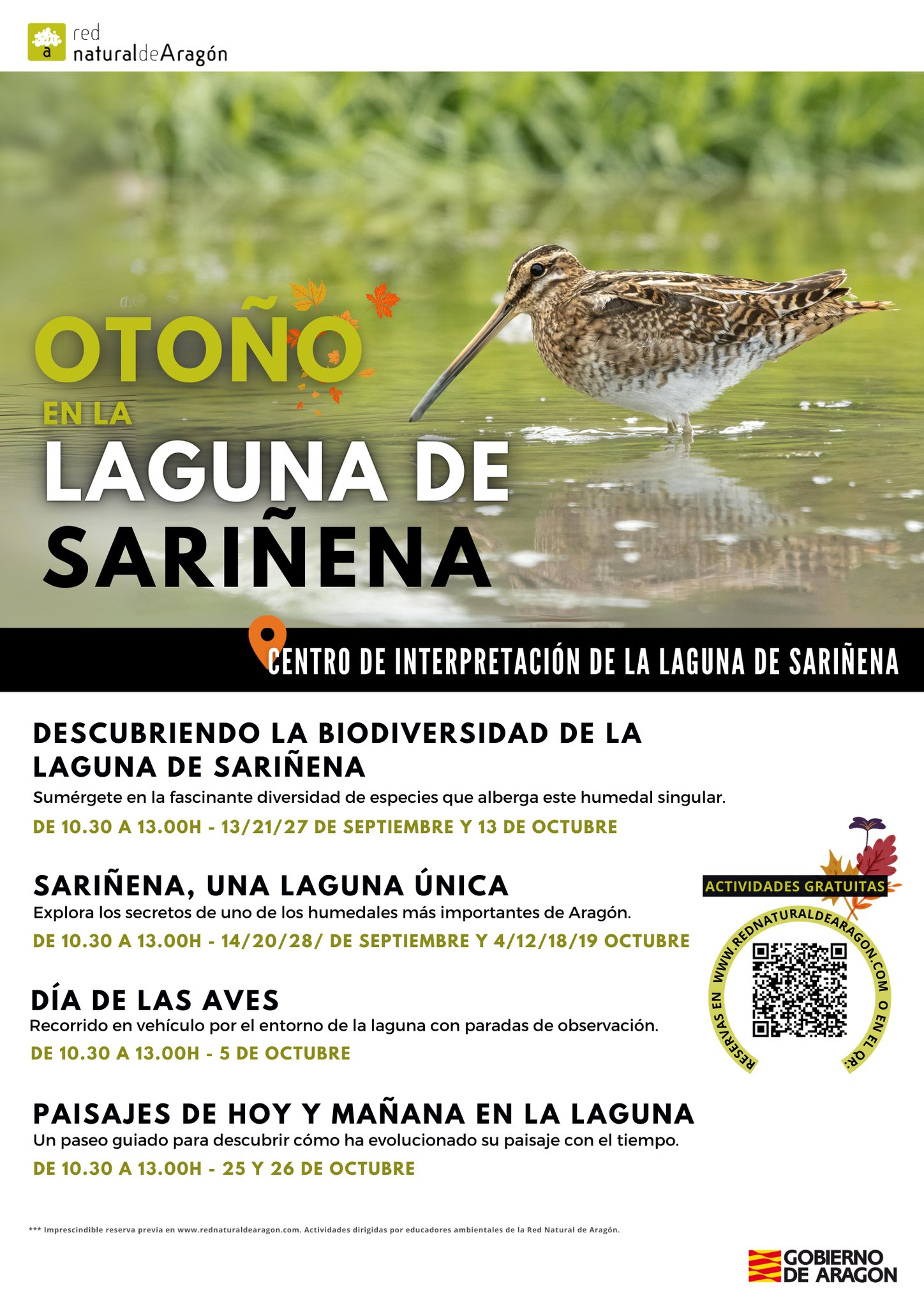 Otoño en la Laguna de Sariñena