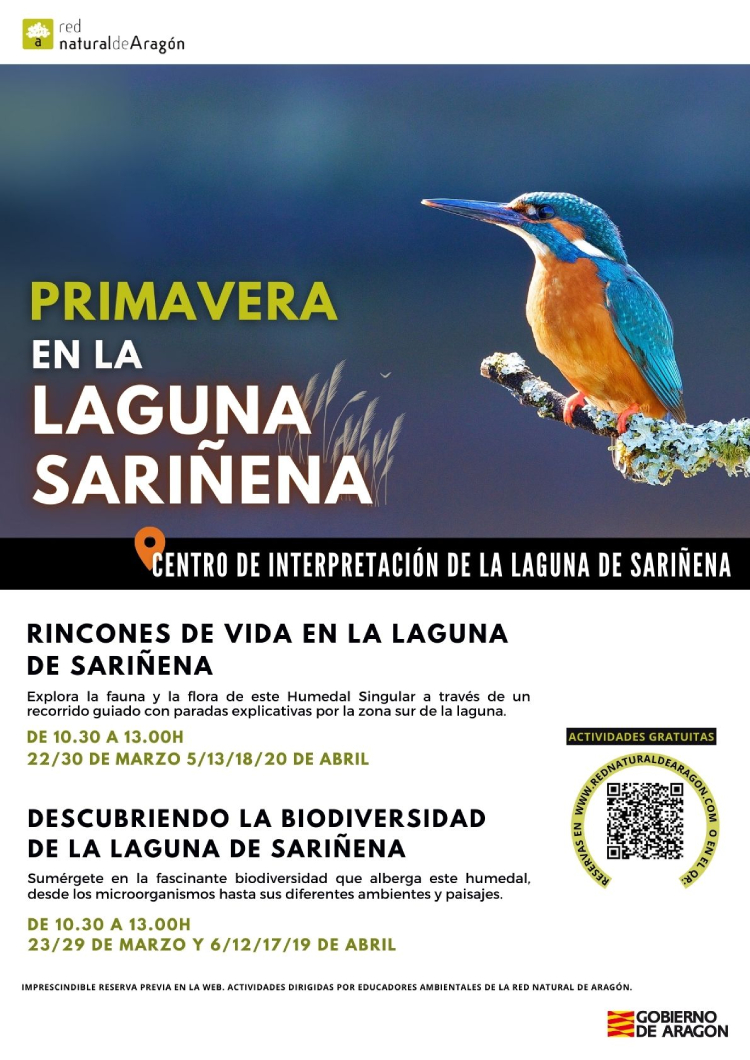 Primavera en la Laguna de Sariñena