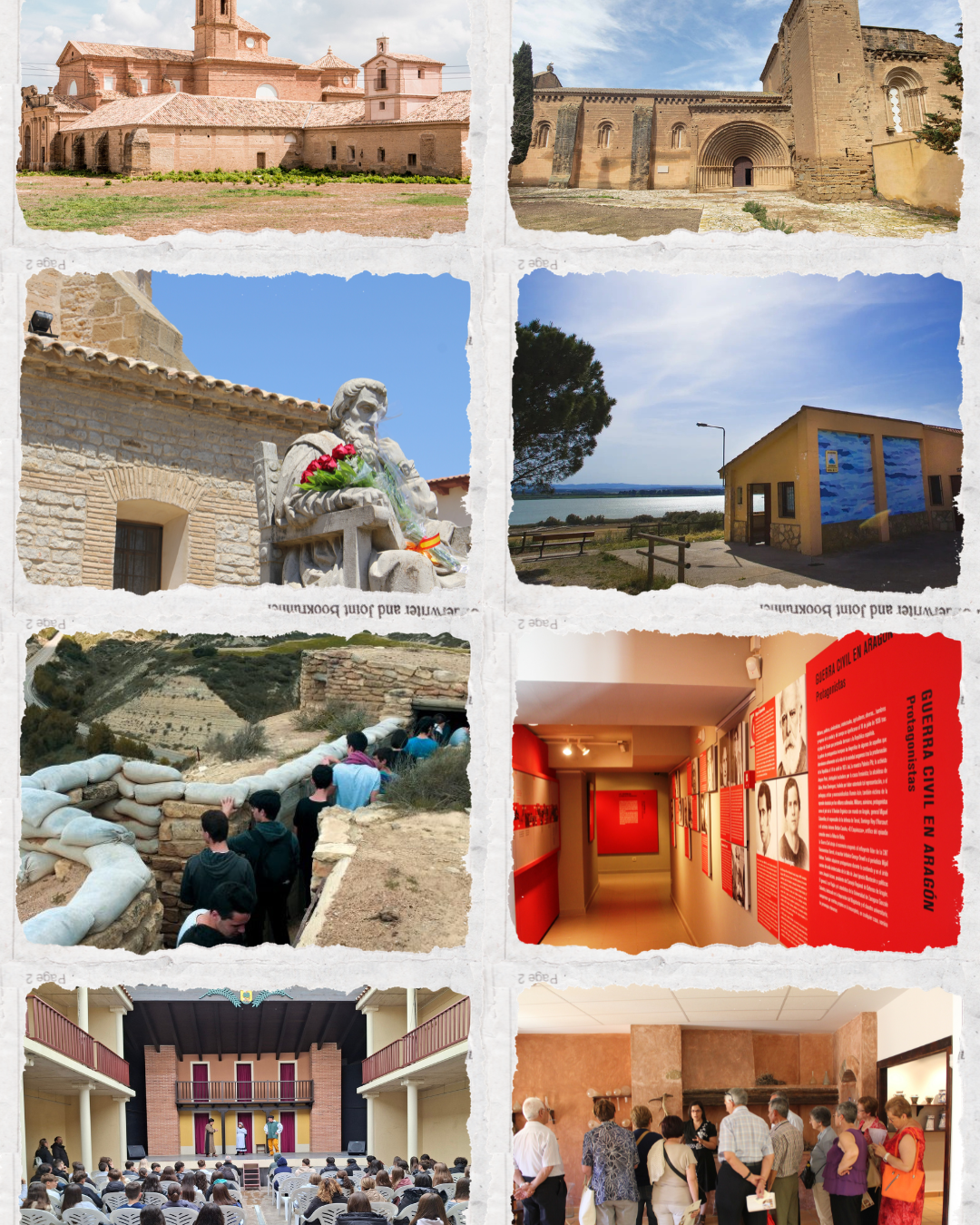  Actividades y visitas en Semana Santa en Los Monegros